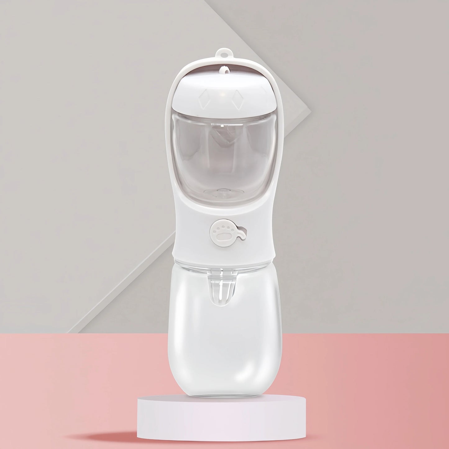 Portable 2-in-1 Pet Water Bottle & Food Container