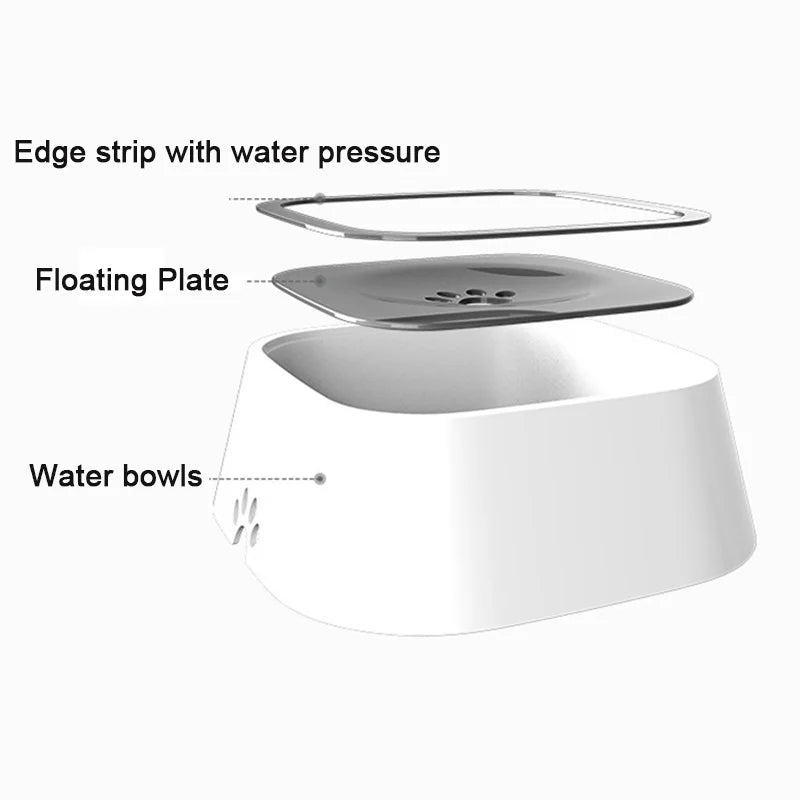 No-Spill Floating Water Bowl