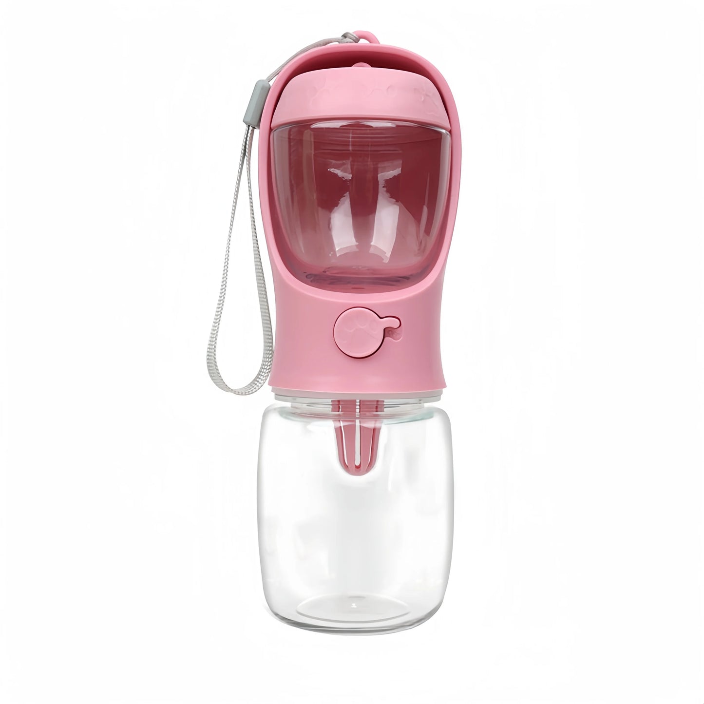 Portable 2-in-1 Pet Water Bottle & Food Container
