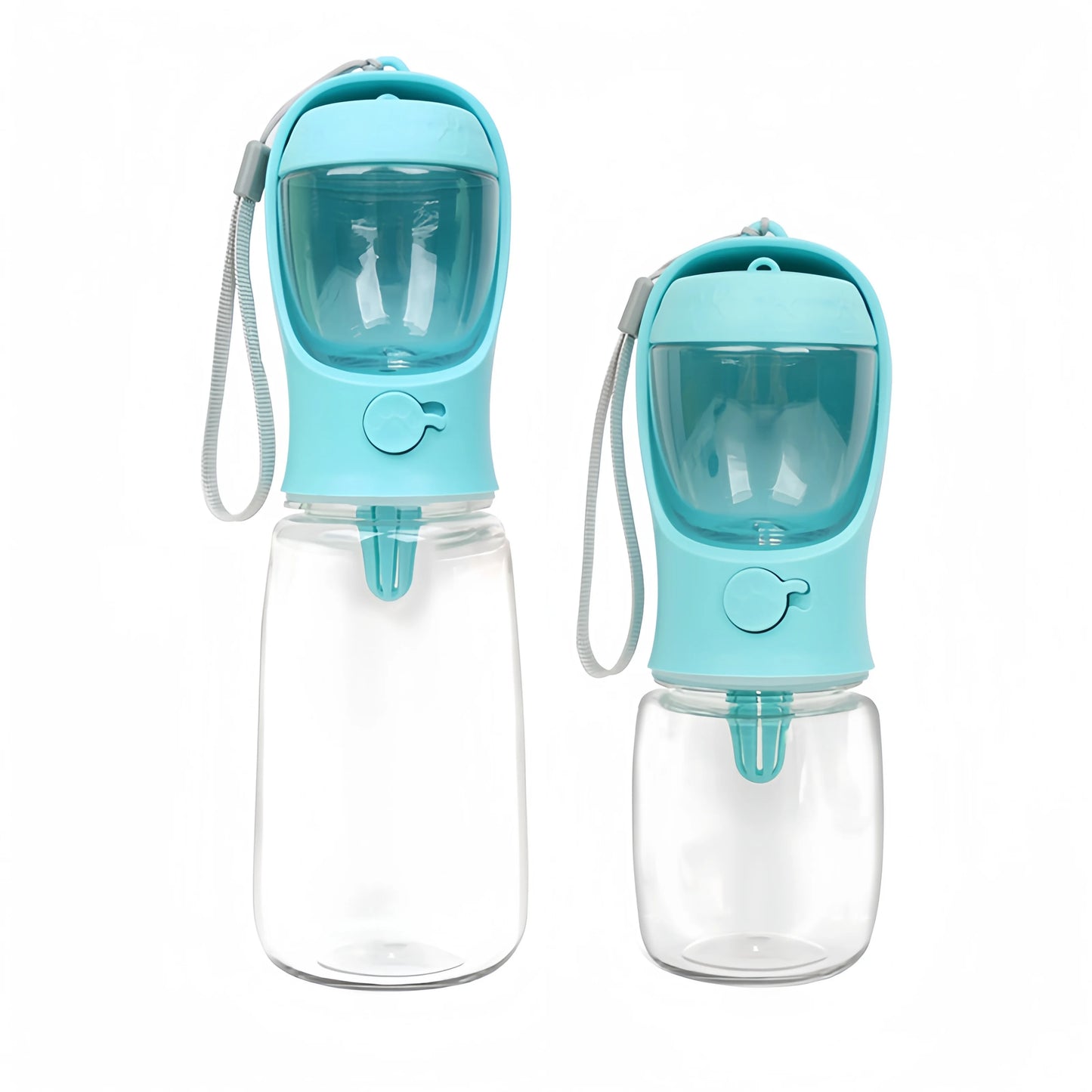 Portable 2-in-1 Pet Water Bottle & Food Container